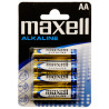 Maxell АА, 4 шт., 1,5 V, Батарейки лужні, LR6