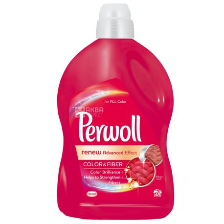 Perwoll Color, 2,7 л, Средство для стирки, для цветных вещей