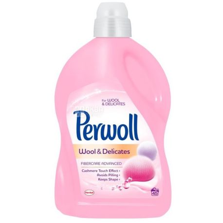 Perwoll Wool & Delicates, 2,7 л, Средство для стирки деликатных тканей