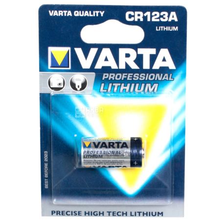 Varta CR 123A BLI 1 Lithium, Батарейка