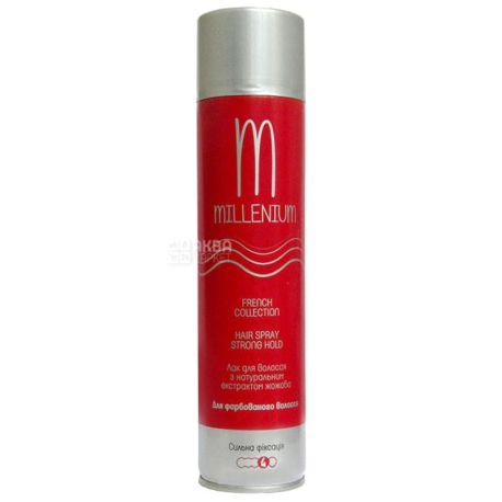 Millenium hair spray, with jojoba extract, 250 ml