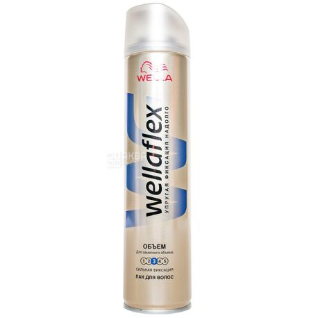 Wella Wellaflex, Hairspray (3), Long Volume Support, 250 ml