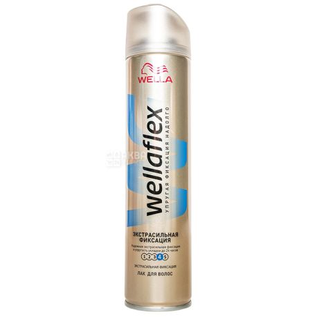 Wella Wellaflex, Hairspray, Extra strong fixation, 250 ml