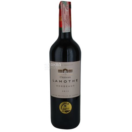 Château Lamothe Bordeaux вино красное сухое