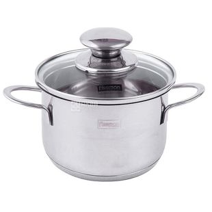 Fissman Bambino, Каструля 1,1 л, нержавіюча сталь