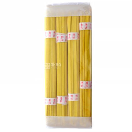 JS, Yellow Noodles, 300 г, Локшина сушена, жовта