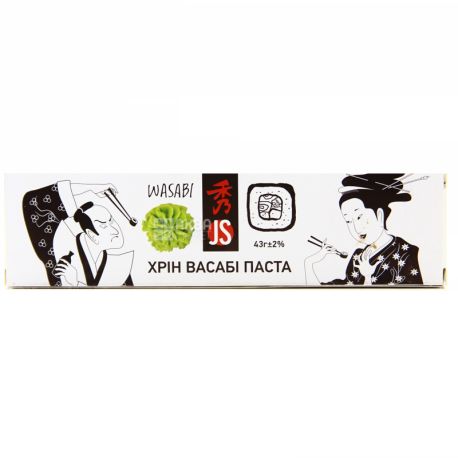 JS хрен Васаби 43 г, картон