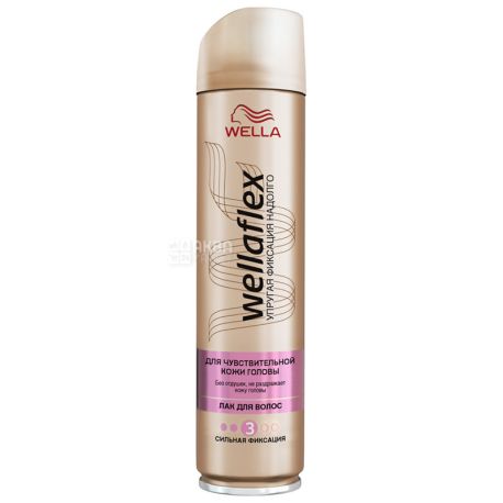 Wella Wellaflex, Hairspray, For sensitive scalp, 250 ml