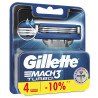 Gillette, 4 pieces, Replaceable cartridges, For the razor, Mach3 Turbo