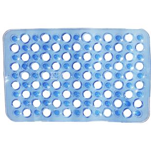 Krion Plus, Килимок для ванни, силіконовий, протиковзаючий, асорті, 480х320 мм