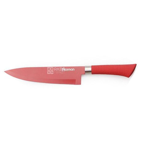 Fissman, Нож поварской, Arcobaleno, 20 см, нерж. сталь с цветным покрытием