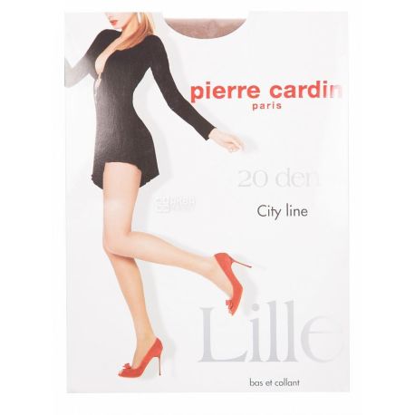 Pierre Cardin, Колготки женские, телесные, 20 ден, 2 размер 