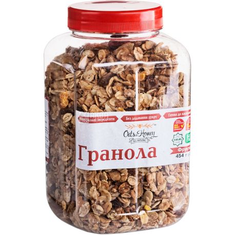 Granola Fruit, honey, 454 g, TM Oats & Honey