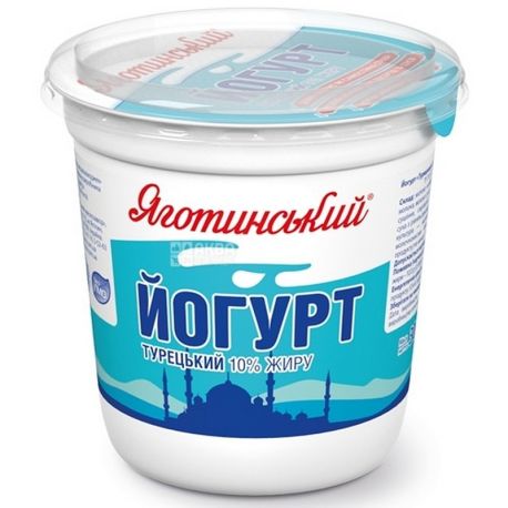 Yagotinsky, Yoghurt, Turkish, 10%, 300 g