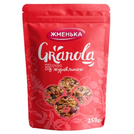 Zhmenka, Granola with Cranberries, 250 g