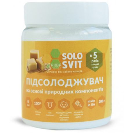 SoloSvit, 200 г,  Подсластитель в 5 раз слаще сахара