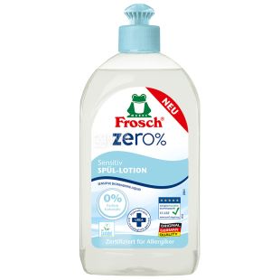 Frosch Zero Sensitiv, 500 мл, Бальзам для миття посуду