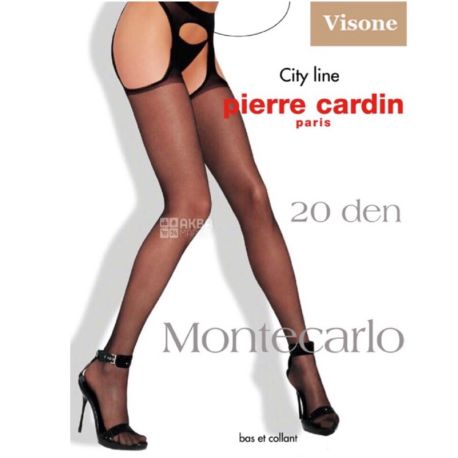 Pierre Cardin Montecarlo, Чулки светло-коричневые, 3 размер, 20 ден