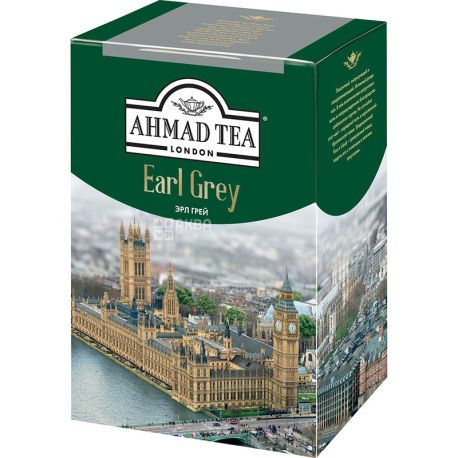 Ahmad Tea Earl Gray, Black tea, leaf, 200 g