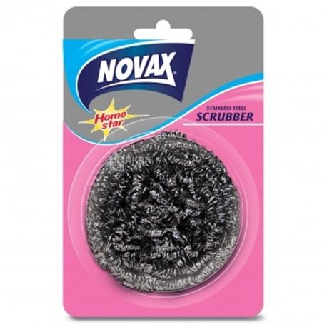 Novax, Скребок для посуды с нержавеющей стали, 1 шт.