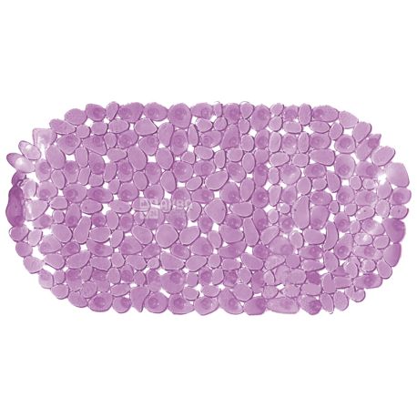 Krion Plus, Коврик для ванны, противоскользящий, силикон, ассорти, 690х360 мм