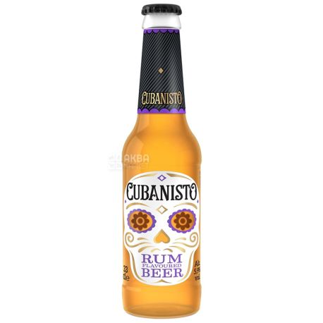 Cubanisto Rum, Пиво светлое специальное, 0,33 л