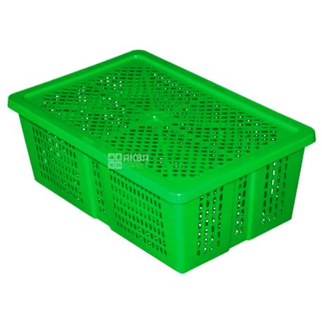 Ящик-сітка універсальний з кришкою, асорті, ТМ Krion Plus