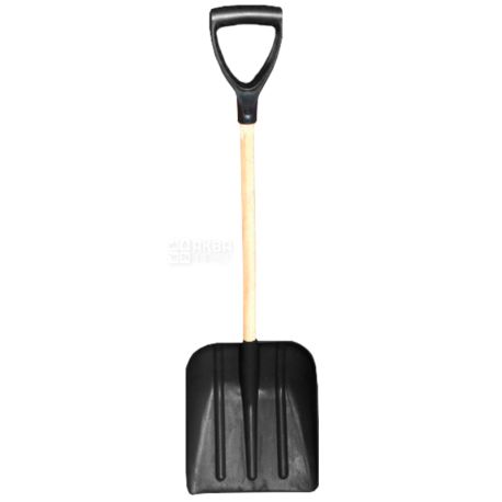 Snow shovel, plastic, 89 cm, black, TM Kryon Plus