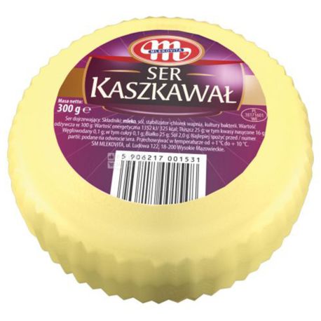 Cheese, 300 g, TM Mlekovita Kaszkawal