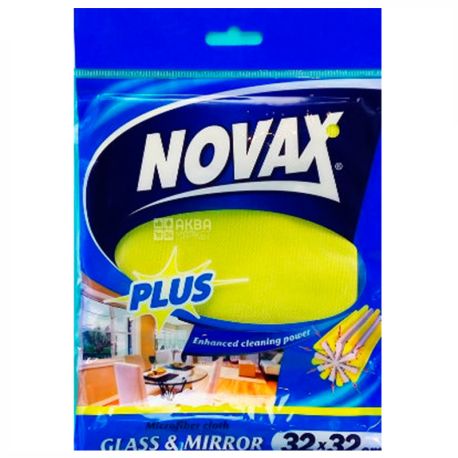Novax Plus, Серветка із мікрофібри для скла і дзеркал