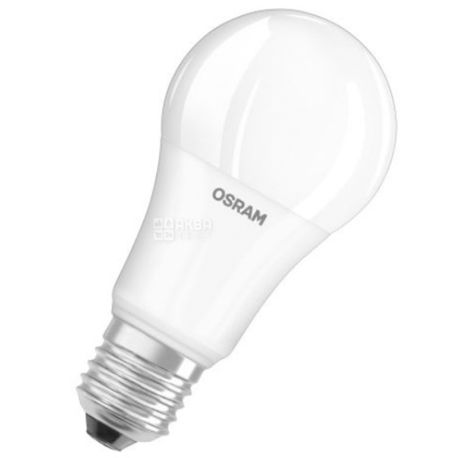 Osram LED, Лампа светодиодная, цоколь Е27, 14W, 220V, 2700К, теплое белое свечение, 521lm 