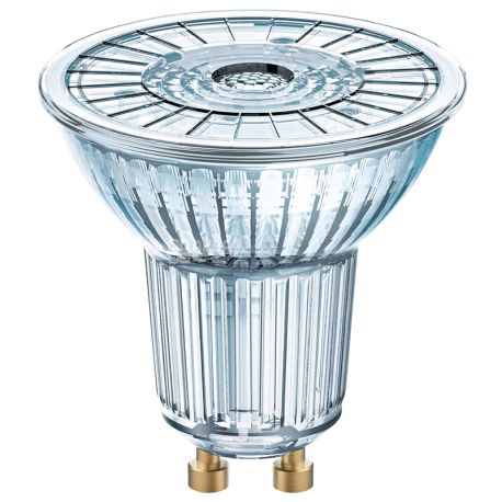 Osram, LED, Лампа светодиодная, цоколь GU 10, 5,9W, 220-240V, теплое свечение, 2700K, 350lm 