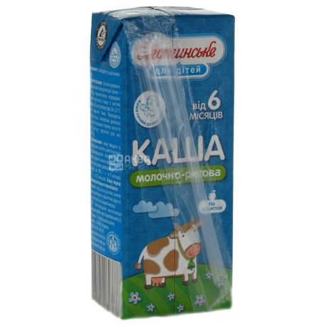 Yagotinskaya, milky rice porridge, 200 g