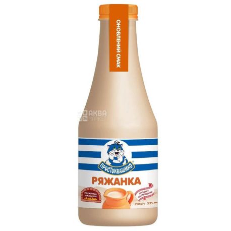 Простоквашино, 750 г, Ряжанка, 3,2%