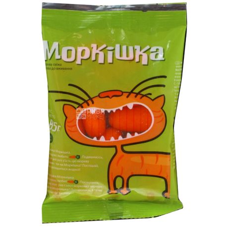 ТМ Моркішка Морква шліфована, палички, 85 г,