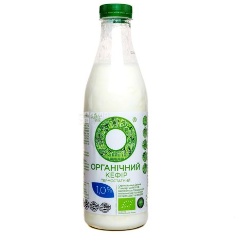 Organic Milk, 1 л, Кефір органічний, 1%