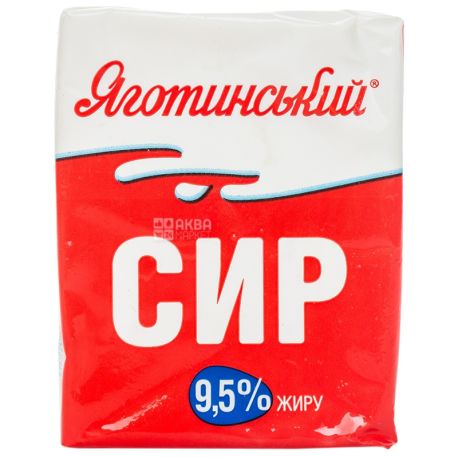 Яготинський, Сир кисломолочний, 9,5%, 200 г