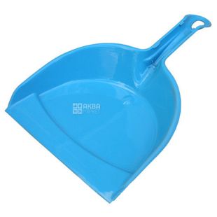 Krion Plus, Совок хозяйственный для уборки, пластик, ассорти, 225х350 мм