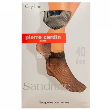 Pierre Cardin Sandrine, Шкарпетки жіночі сіро-коричневі, 40 ден