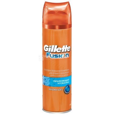 Gillette Fusion5 Ultra Moisturizing, 200 мл, Гель для гоління, зволожуючийGillette Fusion5 Ultra Moisturizing, 200 мл, Гель для