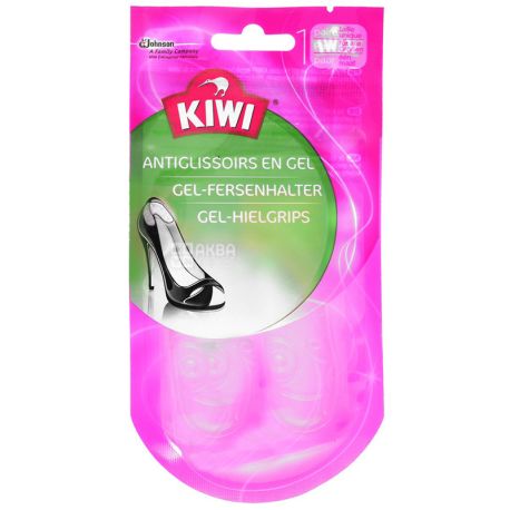 Подушечки под пятку, гелевые, 1 пара, ТМ Kiwi