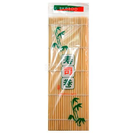 Sushi mat, bamboo, 24 cm