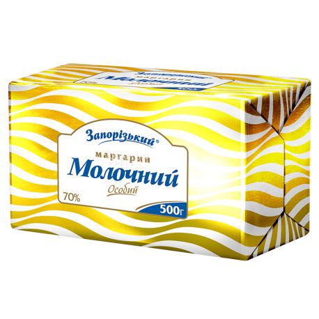 Запорожский, 500 г, Маргарин Молочный особый, 70%