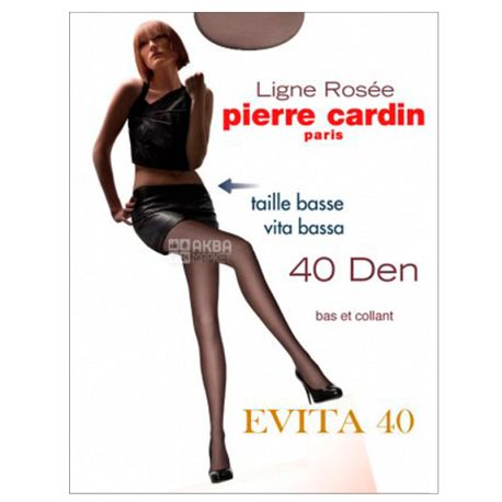 Pierre Cardin Evita, Колготки жіночі тілесні, 2 розмір, 40 ден
