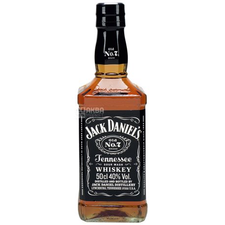 Jack Daniel's, Whiskey 40%, 0.5 L