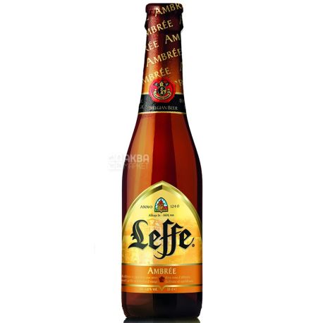 Leffe Ambree, Пиво светлое, 6,6%, 0,33 л 