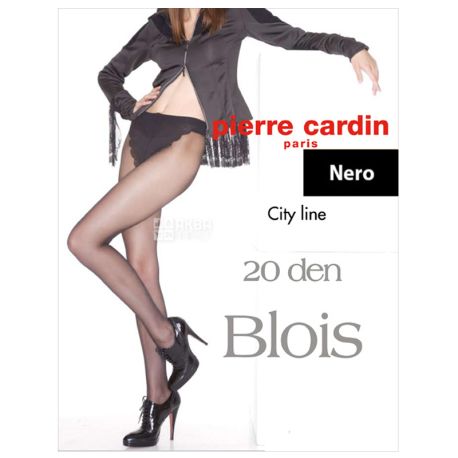 Pierre Cardin Blois, Колготки женские черные, 4 размер, 20 ден