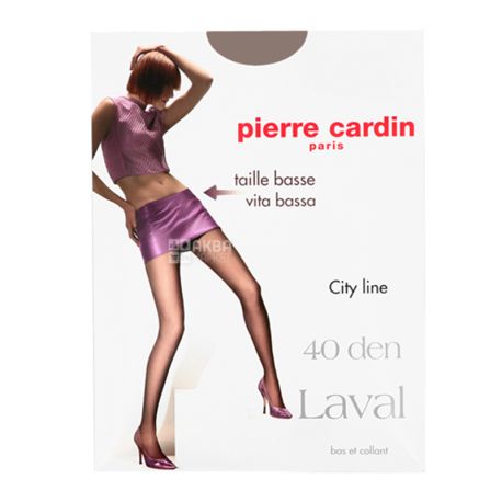 Pierre Cardin Laval, Колготки женские темный беж, 2 размер, 40 ден