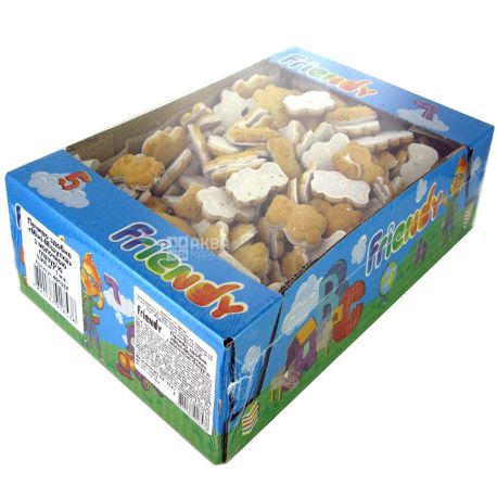 Friendi, Scrublic Cookies, 1 kg, Box