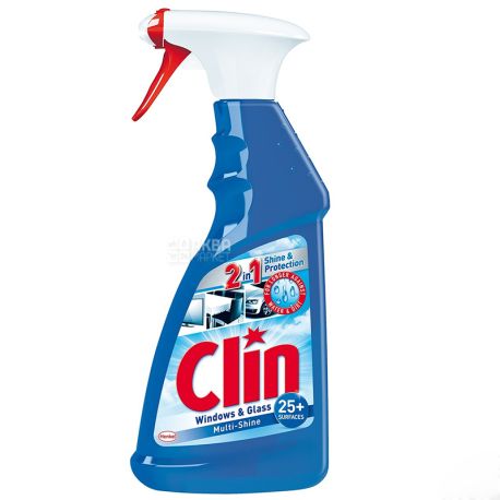 Clin, Means for brilliant surfaces with a spray, 500 ml